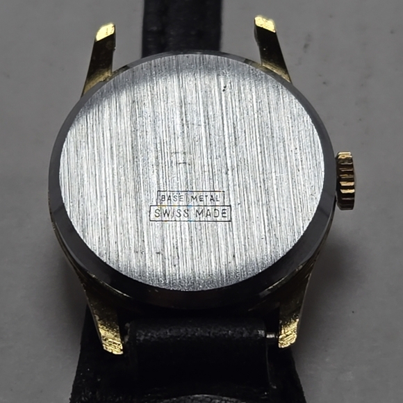 Womens Vintage Retro Mechanical Customtime Fish Eye Gold Black Manual Watch Runs - Picture 9 of 13